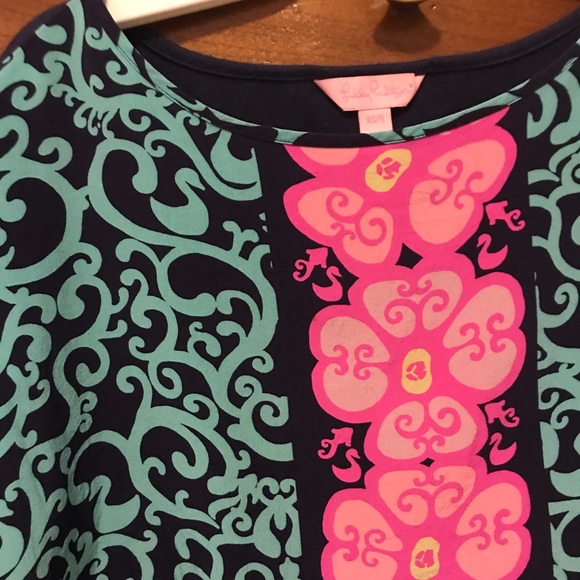 lilly pulitzer fountain hopping Marion Top - Picture 7 of 7